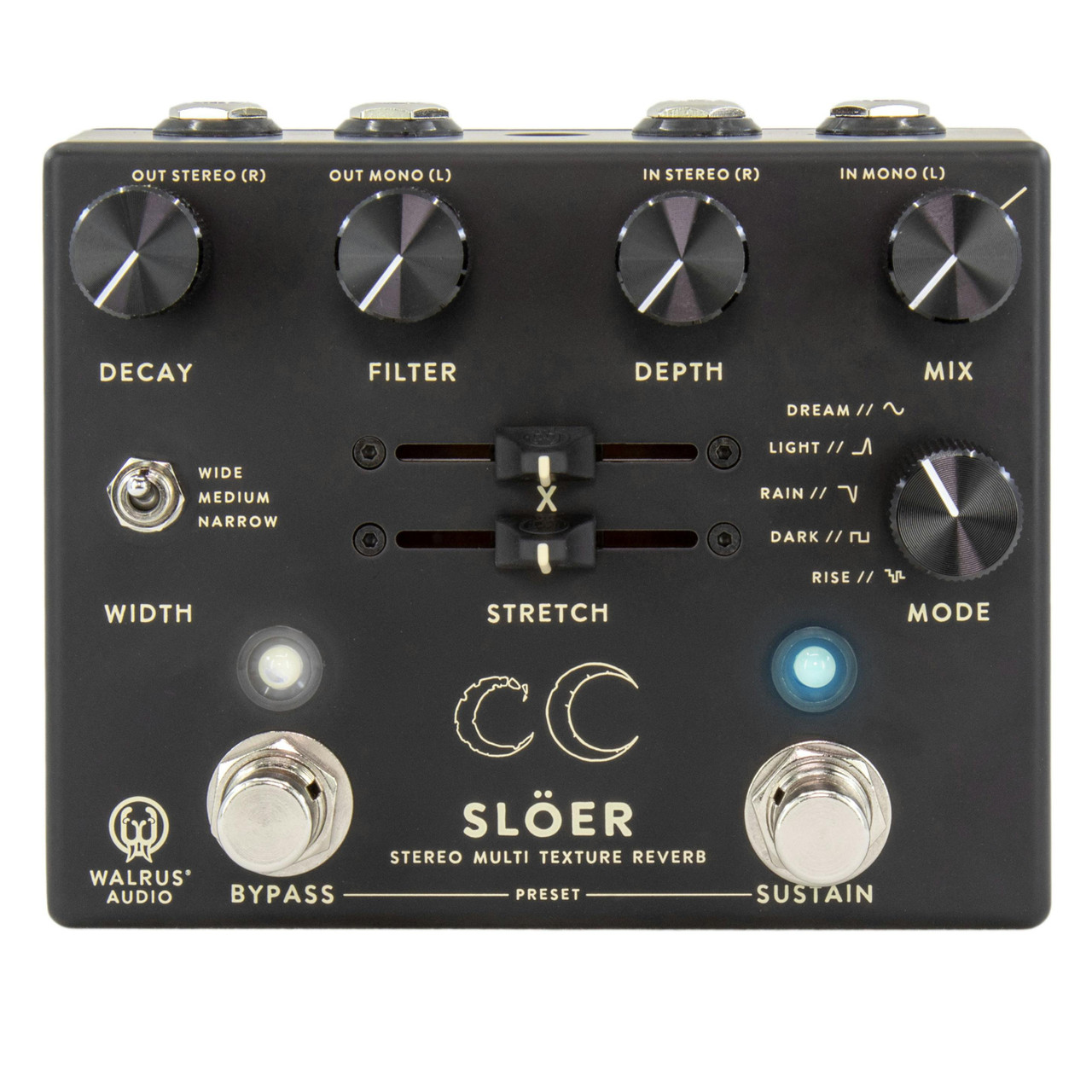 ギター Walrus Audio Slo Walrus Audio Slo Multi Texture Reverb Pedal - Andertons Music Co.