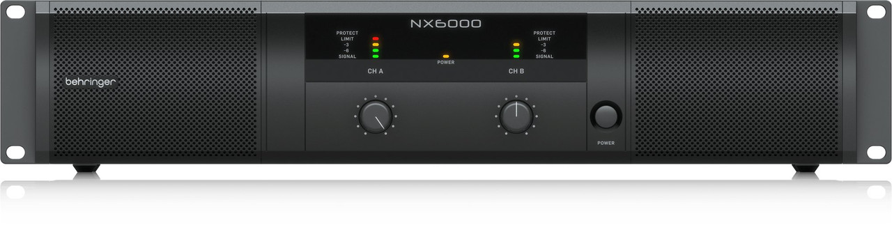 Behringer NX6000 6000-Watt Class-D Power Amplifier Behringer NX6000 6000-Watt Class-D Power Amplifier