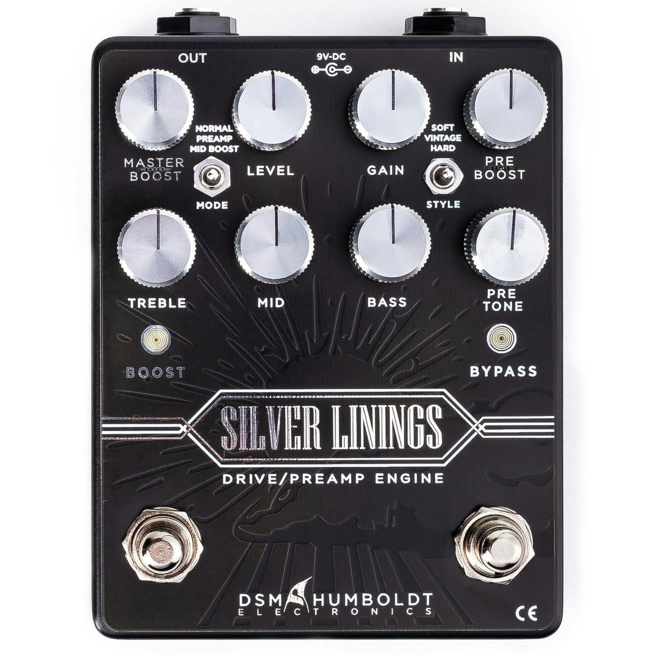 DSM and Humboldt Sub Atomic Bass Preamp Pedal - Andertons Music Co.