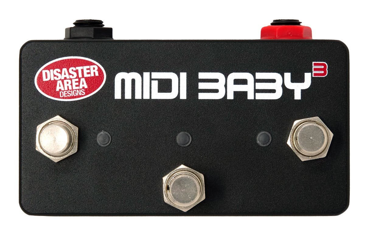 Disaster Area MIDI Baby 3 MIDI Footswitch Disaster Area MIDI Baby 3 MIDI Footswitch