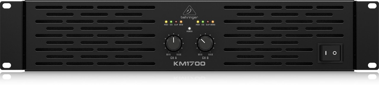 Behringer KM1700 1700-Watt Stereo Power Amplifier Behringer KM1700 1700-Watt Stereo Power Amplifier