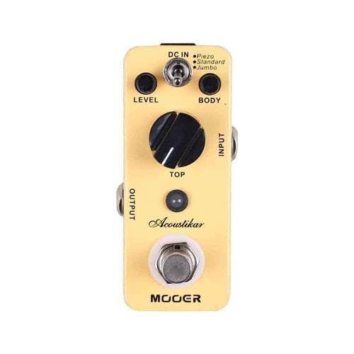 Mooer Acoustikar Acoustic Guitar Simulator Pedal Mooer Acoustikar Acoustic Guitar Simulator Pedal
