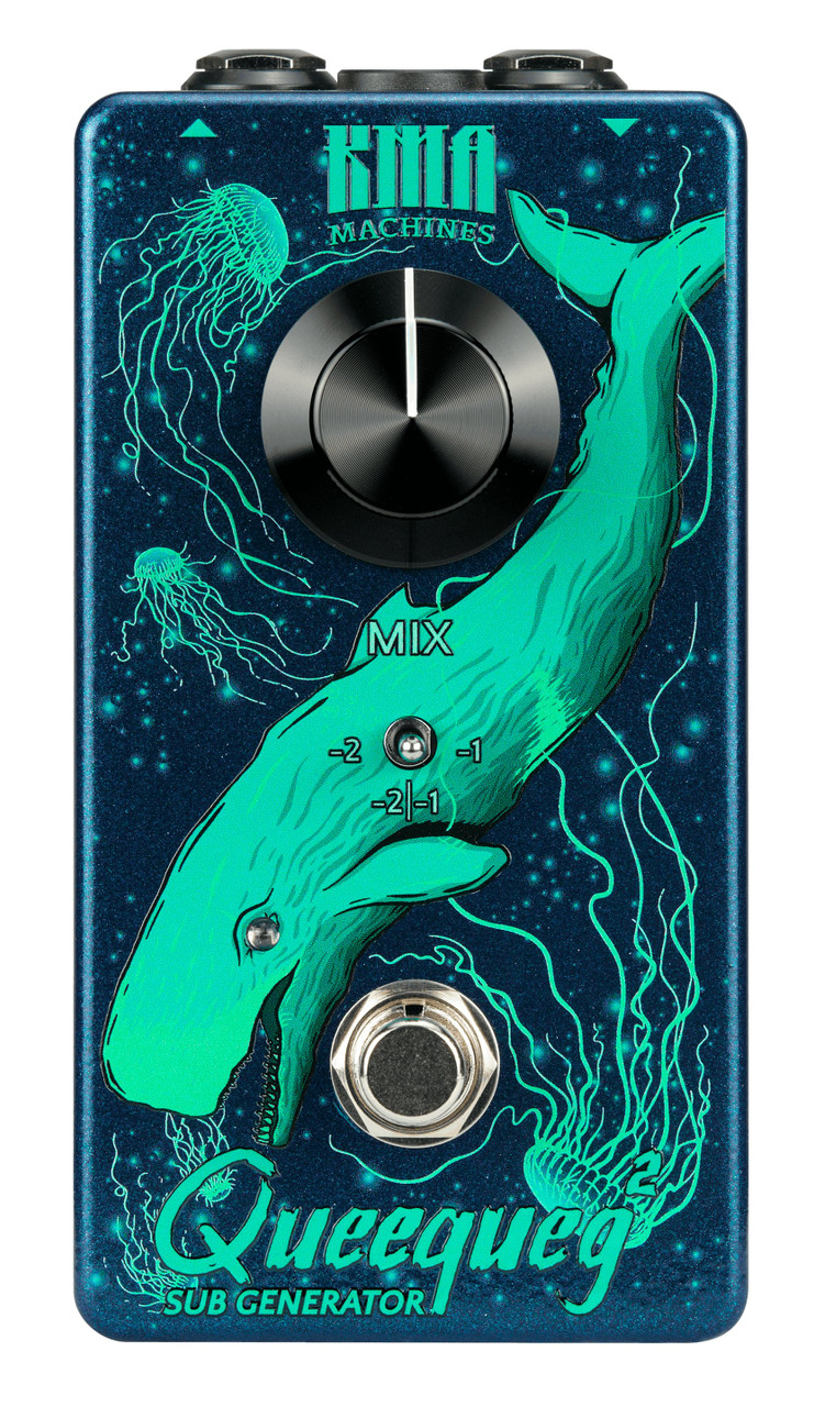 KMA Audio Machines Queequeg 2 Sub Generator Octave Pedal KMA Audio Machines Queequeg 2 Sub Generator Octave Pedal