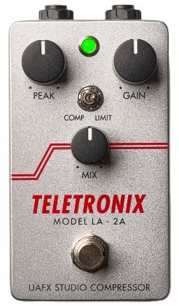 Universal Audio UAFX Teletronix LA-2A Studio Compressor Pedal Universal Audio UAFX Teletronix LA-2A Studio Compressor Pedal