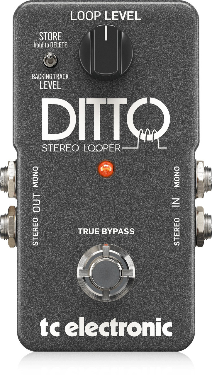 TC Electronic Ditto Stereo Looper Pedal TC Electronic Ditto Stereo Looper Pedal