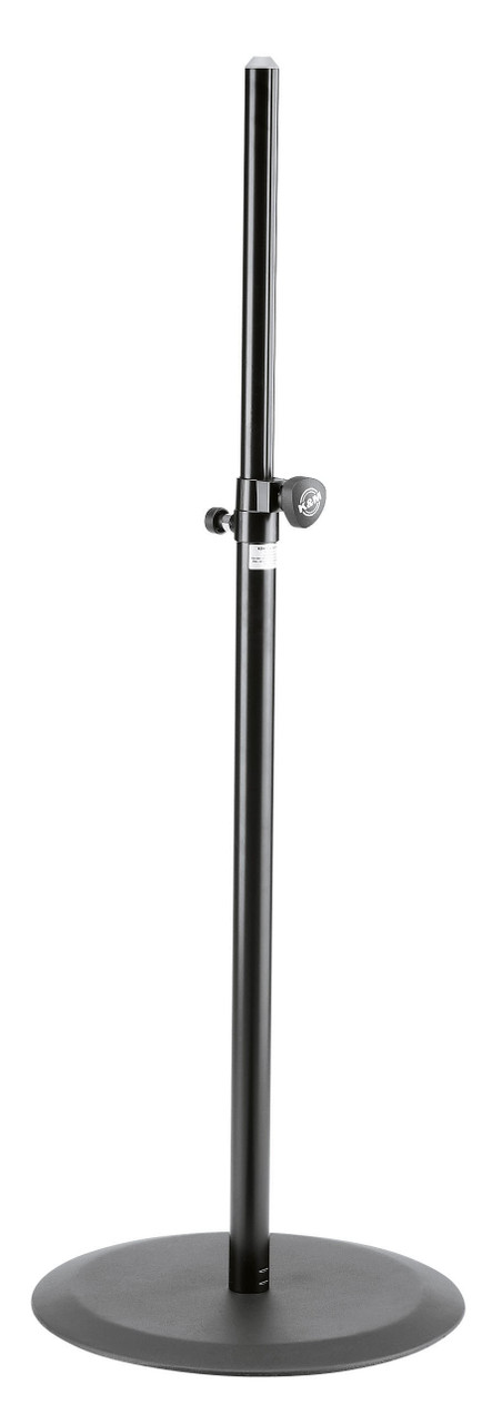 K&M 26735 Round Base PA Speaker Stand in Black K&M 26735 Round Base PA Speaker Stand in Black
