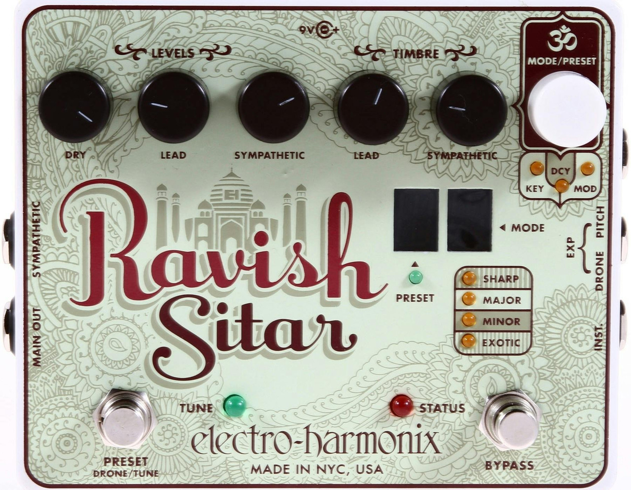 Electro Harmonix Ravish Sitar Pedal Electro Harmonix Ravish Sitar Pedal