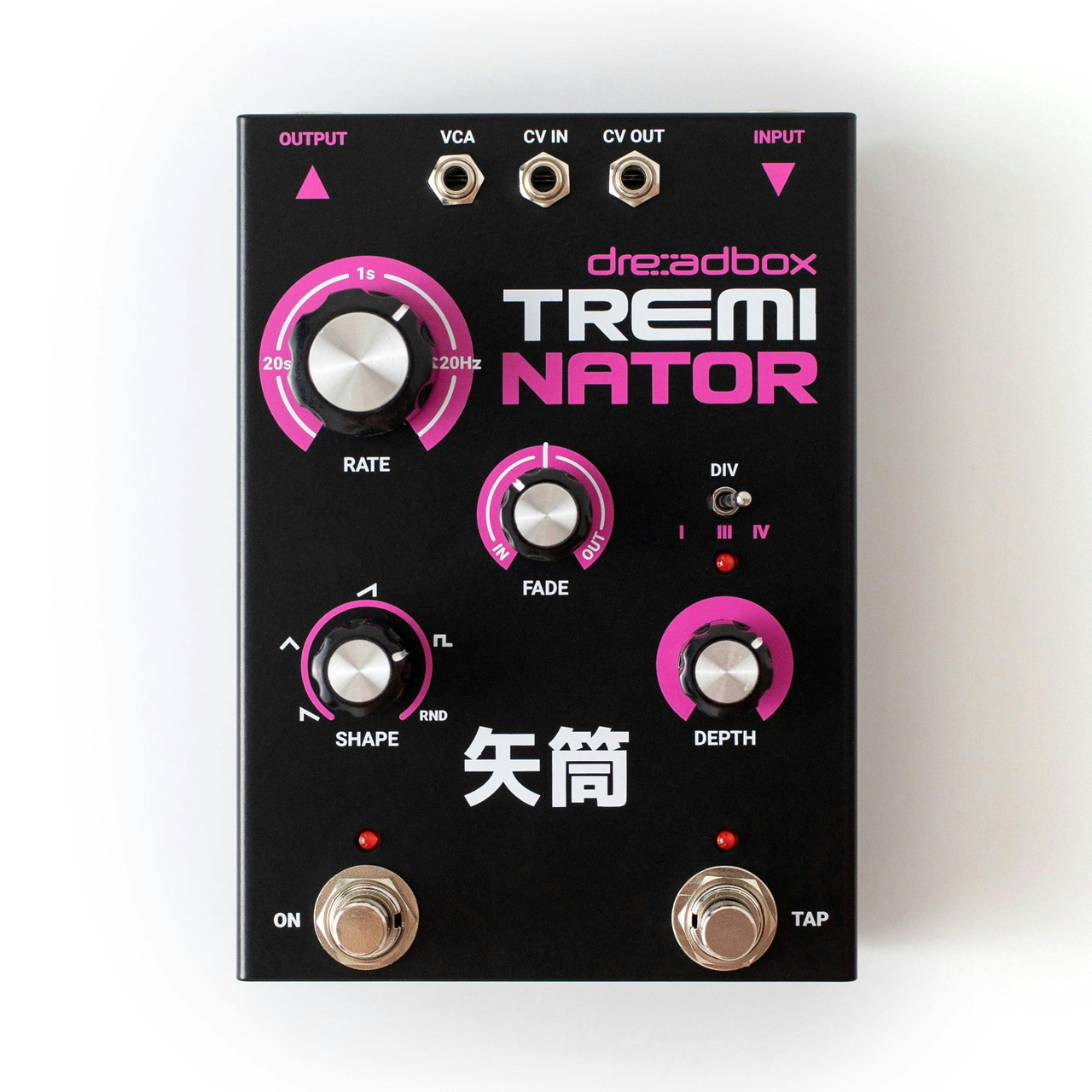 Dreadbox Treminator Expressive Analogue Tremolo Pedal Dreadbox Treminator Expressive Analogue Tremolo Pedal