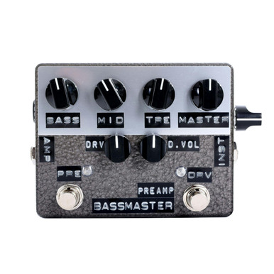Shin’s music BASSMASTER PREAMP Shin's Music Bass Master Pre-Amp Pedal in Grey Hammertone
