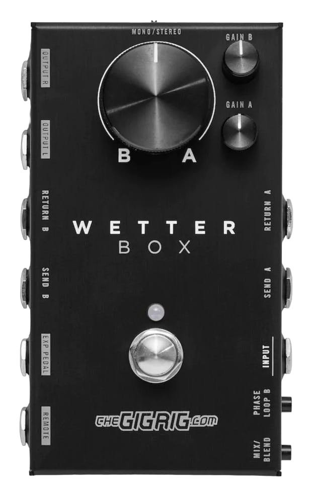 The GigRig Wetter Box Effects Blender Pedal The GigRig Wetter Box Effects Blender Pedal