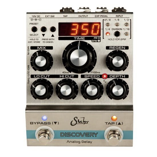 Suhr Discovery Analog Delay Pedal Suhr Discovery Analog Delay Pedal