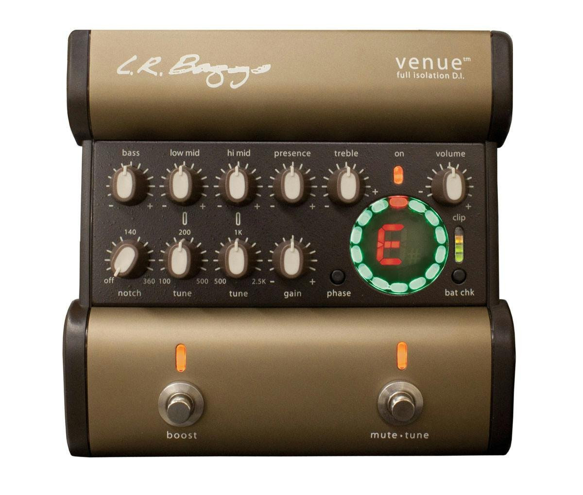 LR Baggs Venue Isolation DI Floor Box And Tuner LR Baggs Venue Isolation DI Floor Box And Tuner