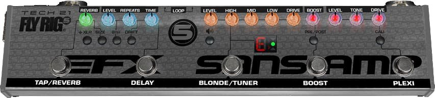 Tech 21 SansAmp Fly-Rig 5 Multi Effect Unit Tech 21 SansAmp Fly-Rig 5 Multi Effect Unit