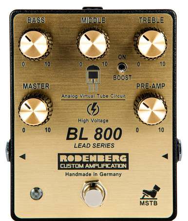 新品 未使用 RODENBERG GAS (ODCB) Overdrive GAS (OD/CB) für Gitarre Low/High Gain Overdrive Boost