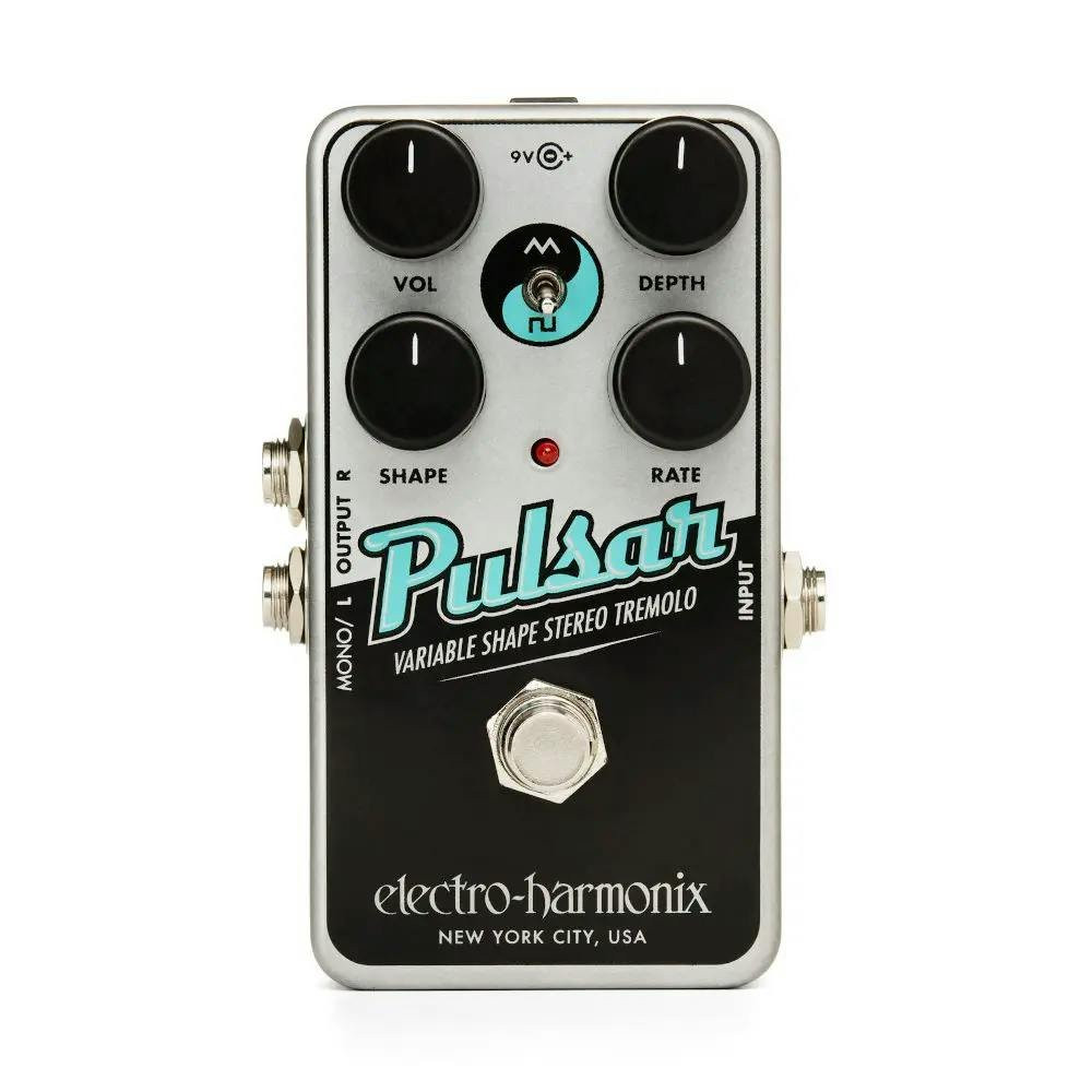 Electro Harmonix Super Pulsar Stereo Tap Tremolo Pedal - Andertons