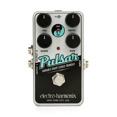 Electro Harmonix Super Pulsar Stereo Tap Tremolo Pedal - Andertons