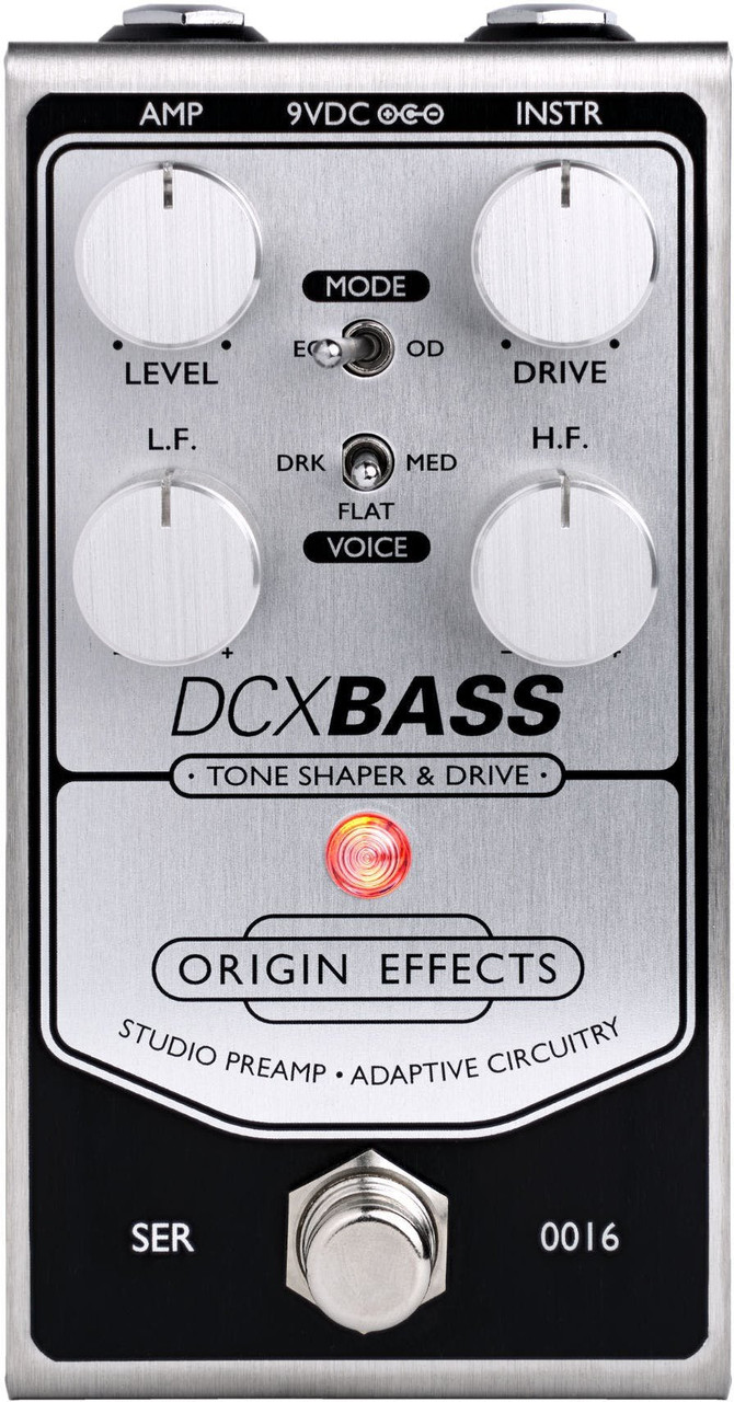 Origin Effects BassRIG '64 Black Panel Bass Overdrive & Preamp