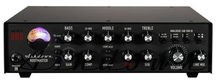 Ashdown Rootmaster RM-800-EVOIII Lightweight 800w Bass Amp Head