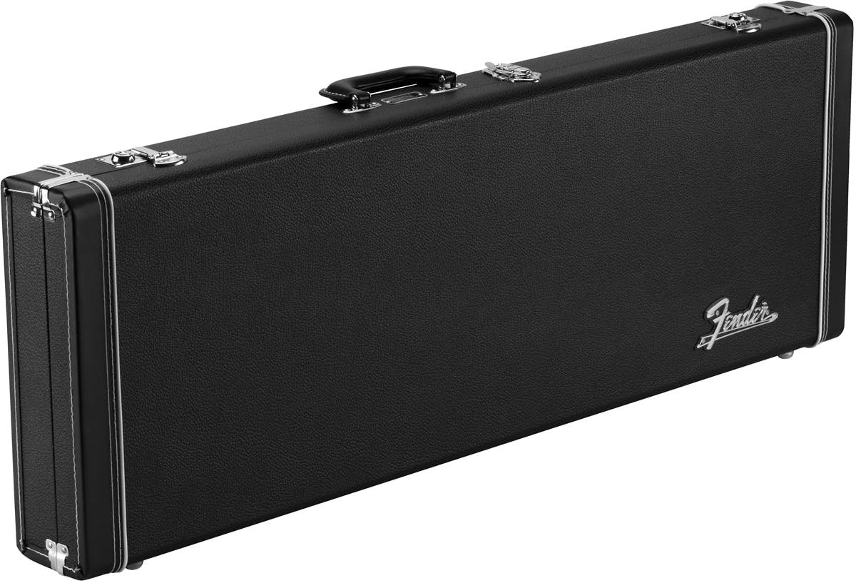 Fender Classic Series Wood Case for Strat/Tele in Black Fender Classic Series Wood Case for Strat/Tele in Black