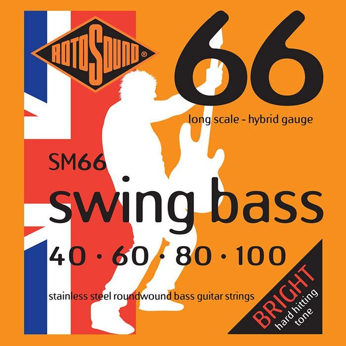 Rotosound 40-100 Bass Guitar Strings Rotosound 40-100 Bass Guitar Strings