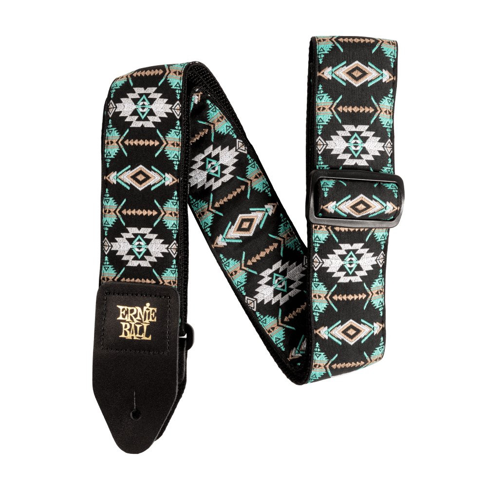 Ernie Ball Jacquard Strap Southwestern Turquoise