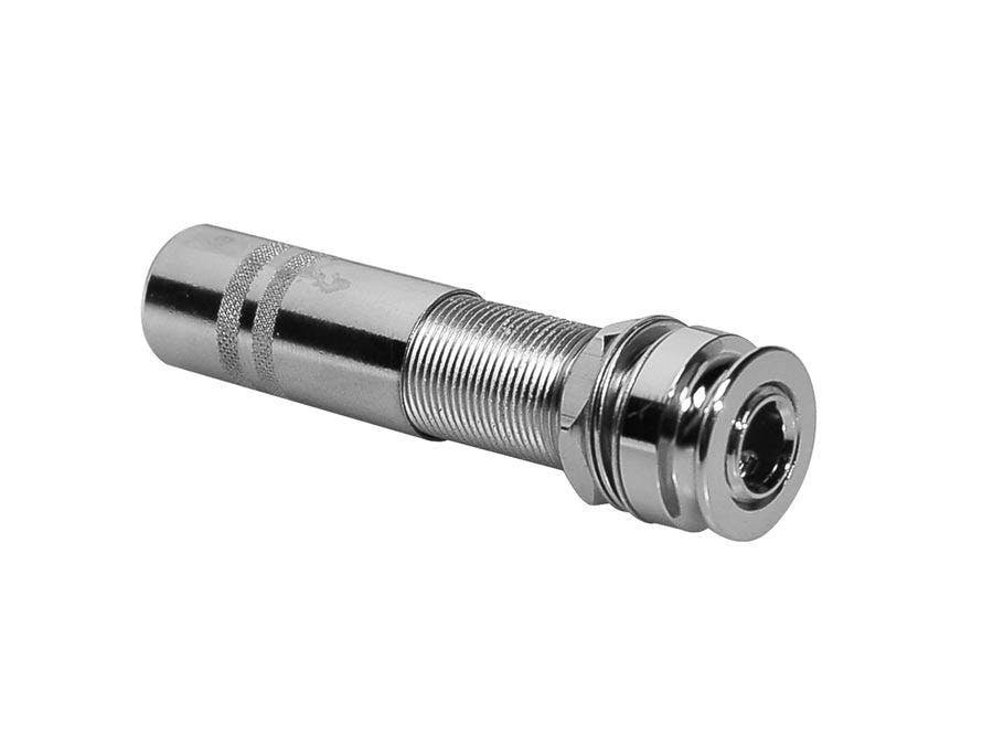 Acoustic Guitar Endpin Jack in Chrome Acoustic Guitar Endpin Jack in Chrome