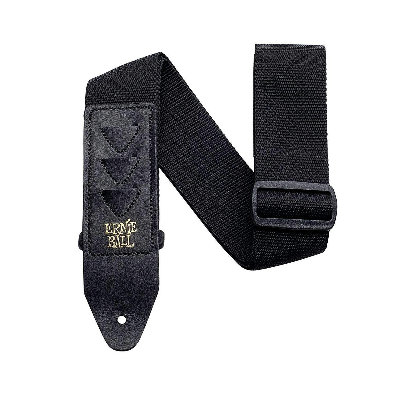 Ernie Ball 2 PickHolder Guitar Strap Ernie Ball 2 PickHolder Guitar Strap
