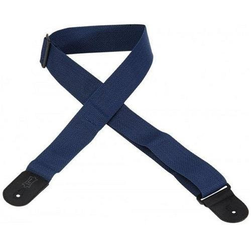 Levy M8 Navy Polyester Guitar Strap Levy M8 Navy Polyester Guitar Strap