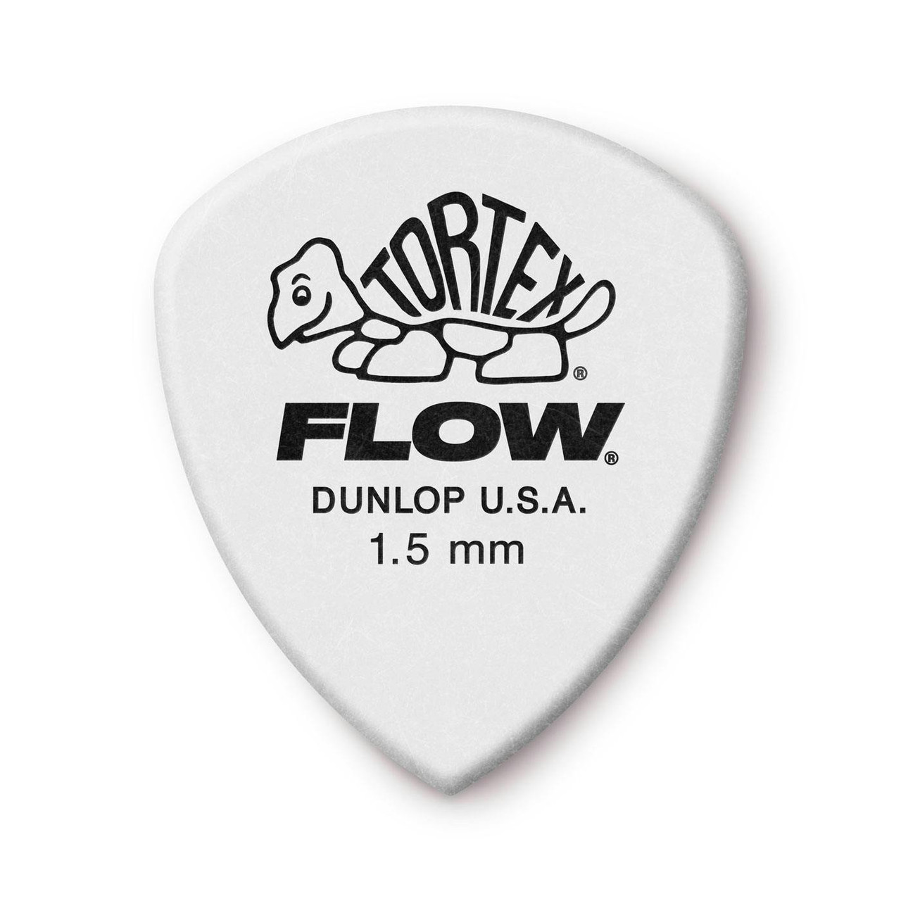 Dunlop Tortex Flow Std 1.50mm Picks - 12 Pack Dunlop Tortex Flow Std 1.50mm Picks - 12 Pack