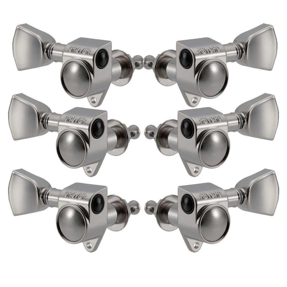 Grover 102NK Original Rotomatic 3 a side Tuners in Nickel Grover 102NK Original Rotomatic 3 a side Tuners in Nickel