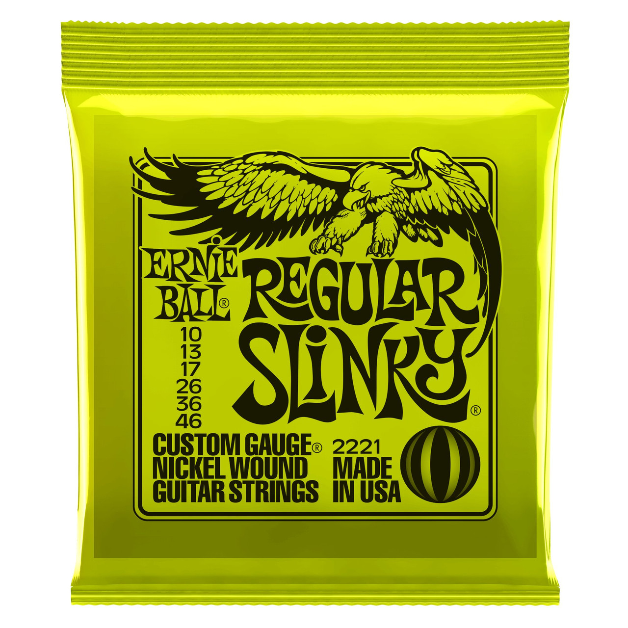 Ernie Ball Regular Slinky Guitar Strings Ernie Ball Regular Slinky Guitar Strings
