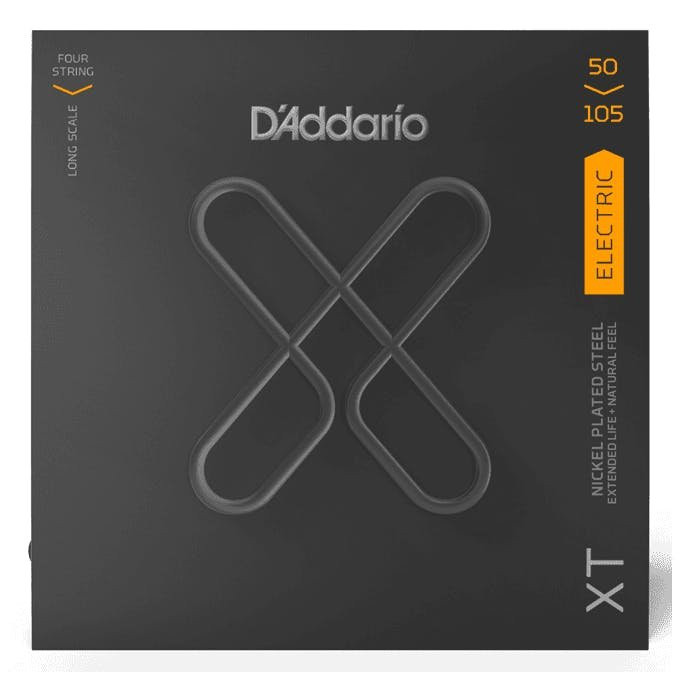 D'Addario XT Nickel Plated Steel Medium 50-105 Bass Strings D'Addario XT Nickel Plated Steel Medium 50-105 Bass Strings