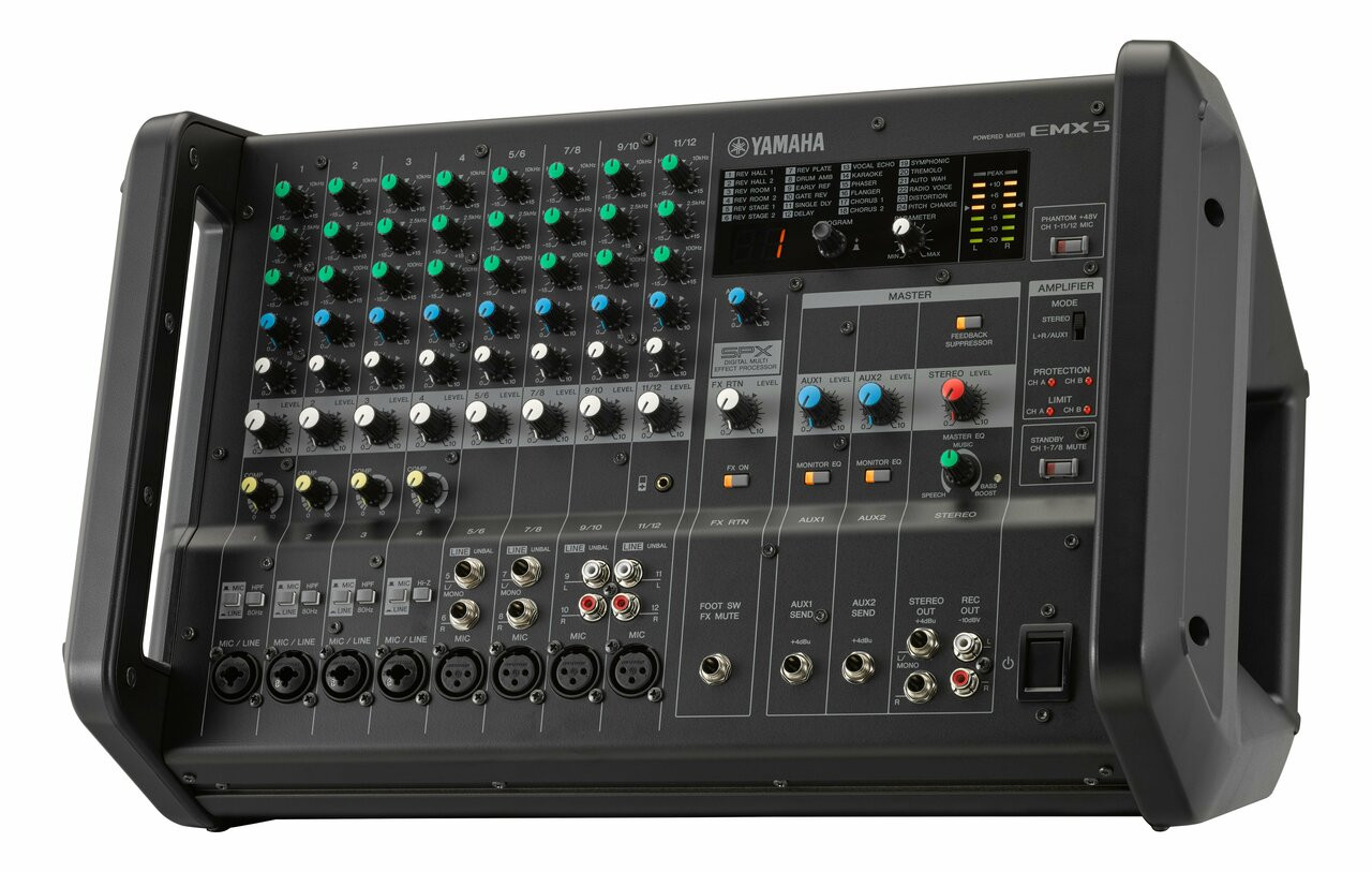 Yamaha EMX5 2 x 630W Powered Mixer