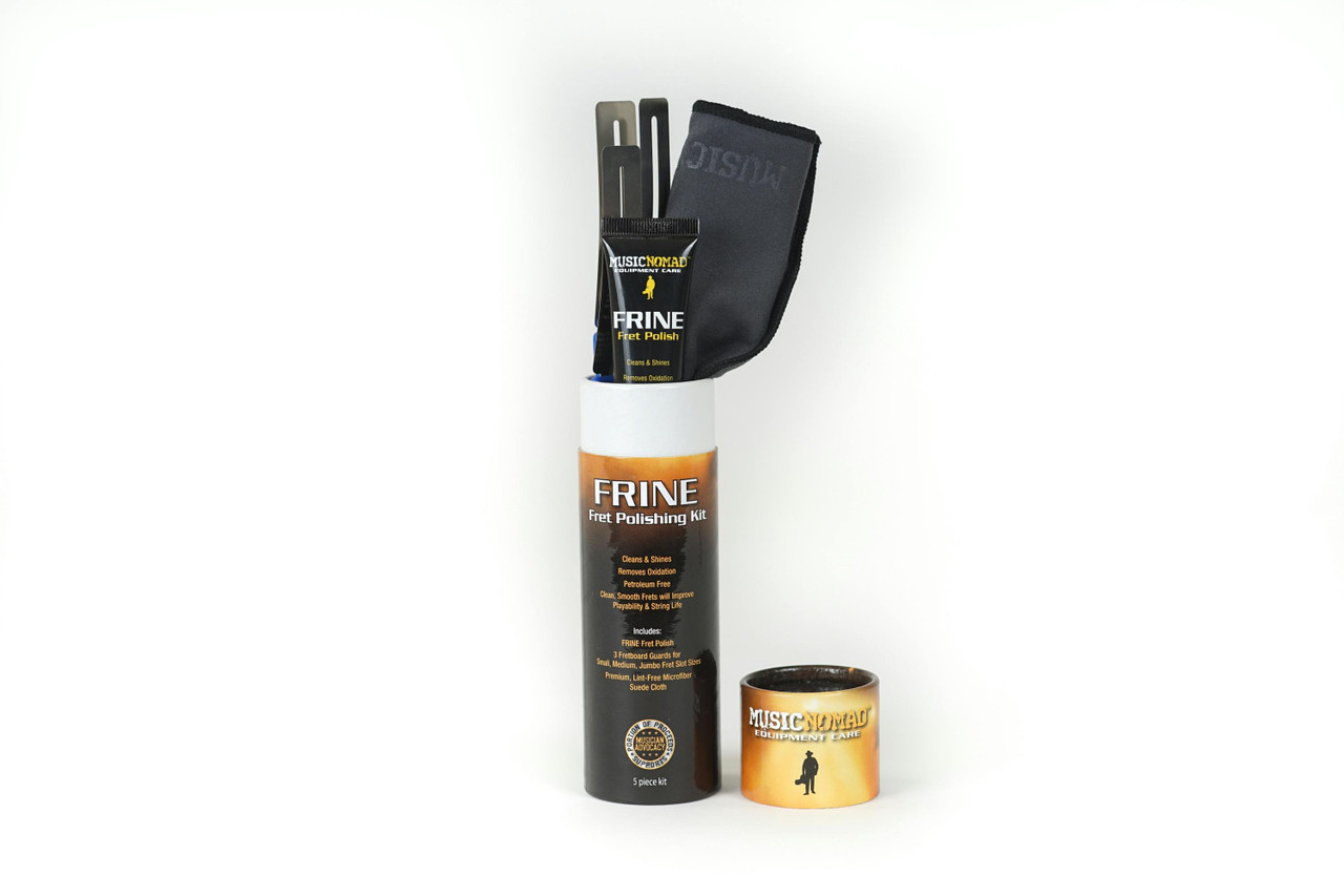 MusicNomad Frine Fret Polishing kit Bundle with MN104 MN225 & MN201