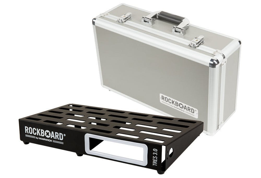 Rockboard TRES 3.0 Pedalboard with Flight Case Rockboard TRES 3.0 Pedalboard with Flight Case
