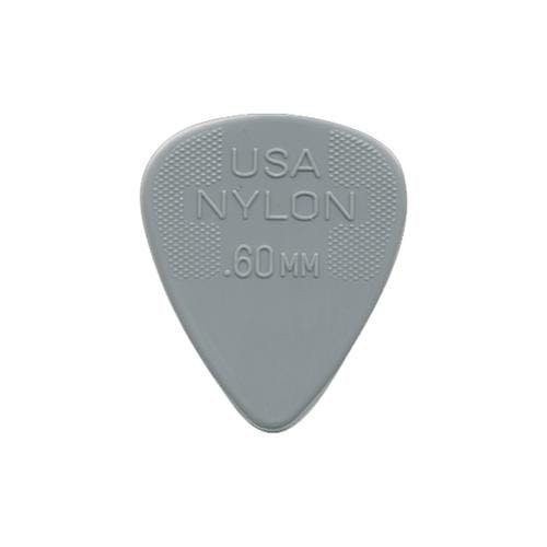 Jim Dunlop Nylon Standard Plectrums 0.60mm 12-Pack Jim Dunlop Nylon Standard Plectrums 0.60mm 12-Pack