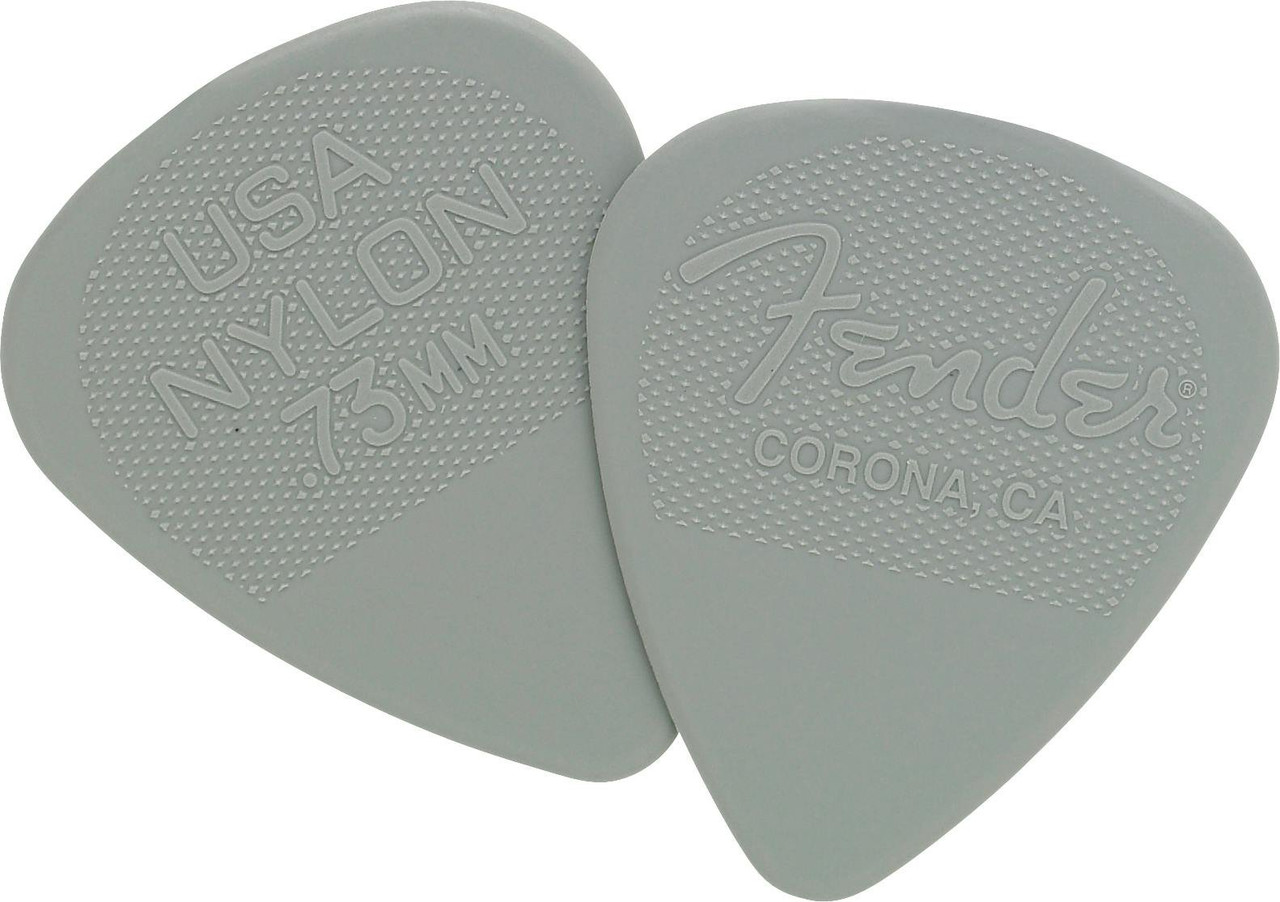 Fender Nylon Picks 12 Pack .73 Gauge Fender Nylon Picks 12 Pack .73 Gauge