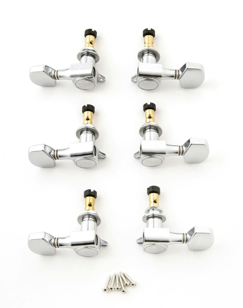 PRS SE Locking Tuners Set of 6 in Chrome PRS SE Locking Tuners Set of 6 in Chrome