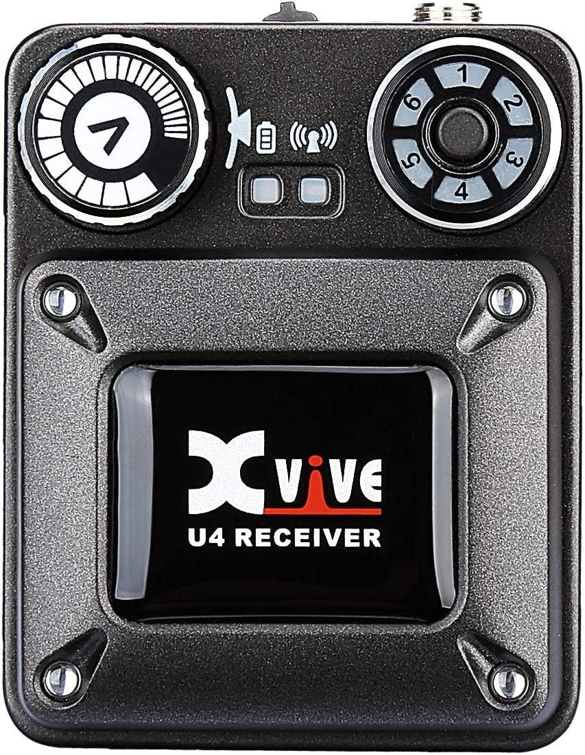 Xvive In-Ear Monitor Wireless System with 1 Transmitter & 4 Receivers (No Earphones) Xvive In-Ear Monitor Wireless System with 1 Transmitter & 4 Receivers (No Earphones)