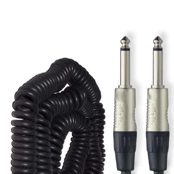Stagg SGC6 DL Curly Cable Jack to Jack Guitar Lead 6m Stagg SGC6 DL Curly Cable Jack to Jack Guitar Lead 6m