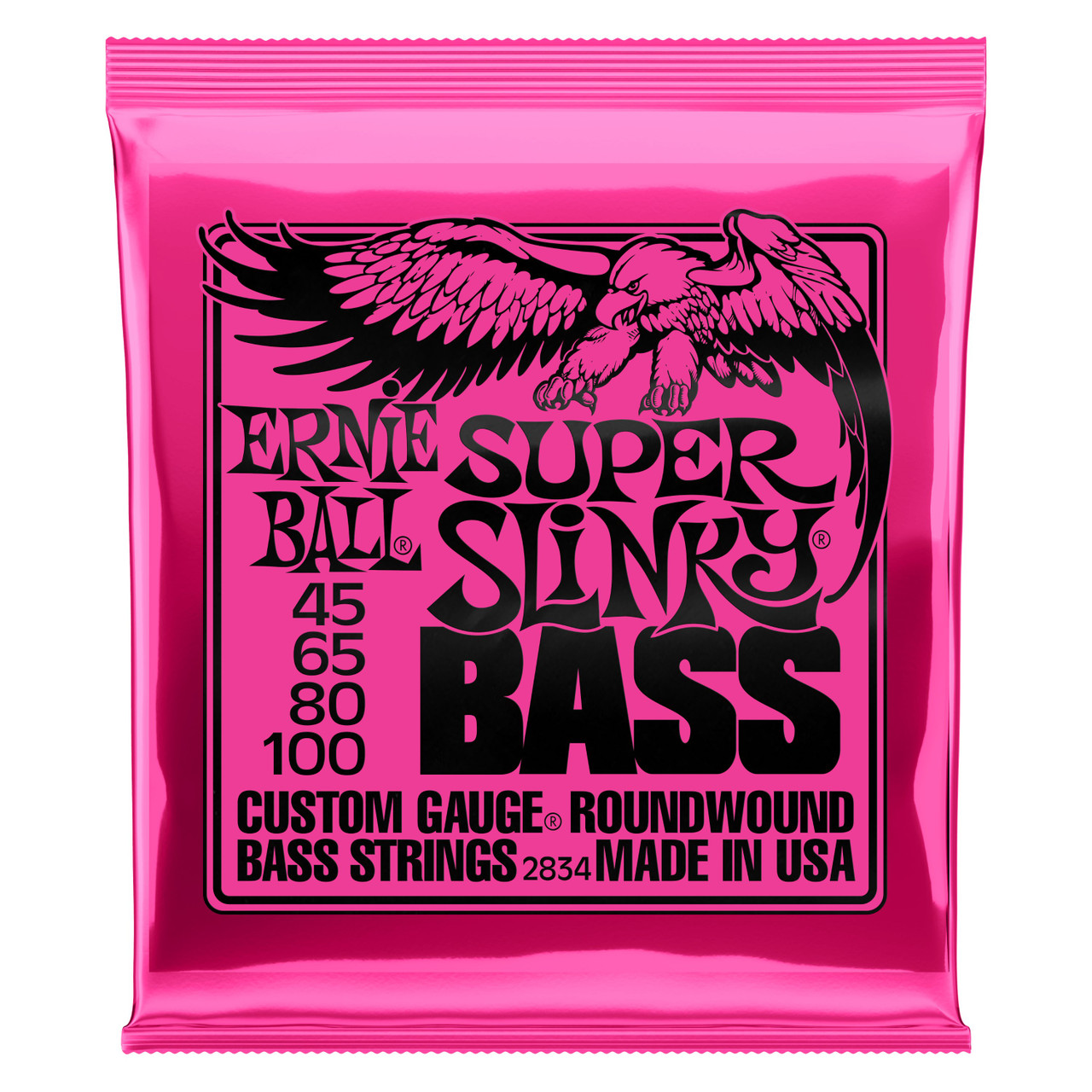 Ernie Ball Super Slinky Bass String Set 45-100 Ernie Ball Super Slinky Bass String Set 45-100