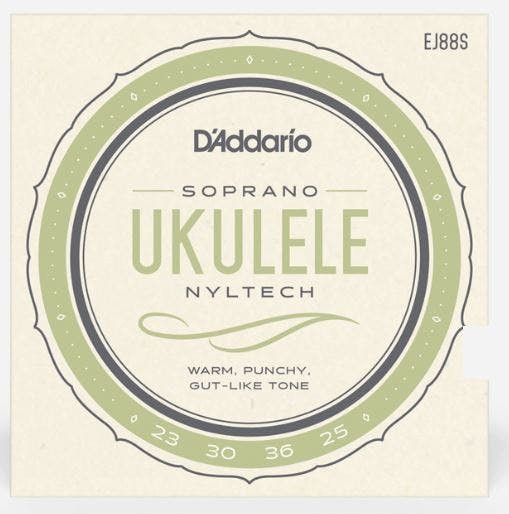 D'Addario EJ88S Nyltech Soprano Ukulele Strings