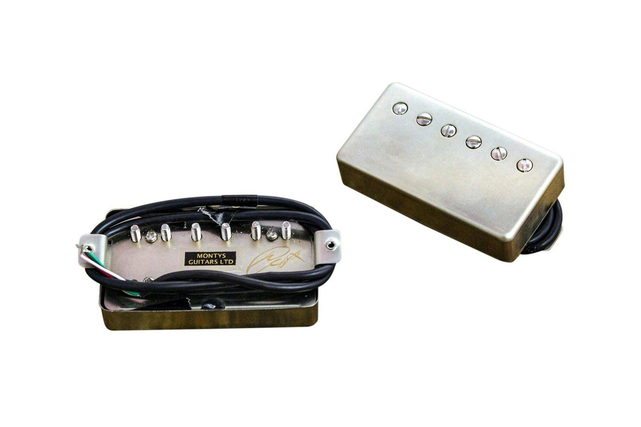 Monty's Guitars Full Monty Humbucker Nickel Set Monty's Guitars Full Monty Humbucker Nickel Set