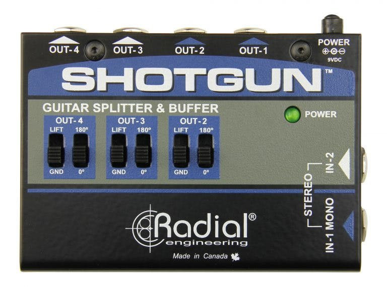 Radial ShotGun Instrument Buffer & Splitter Radial ShotGun Instrument Buffer & Splitter