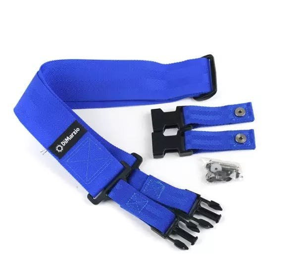 Dimarzio ClipLock 2" Nylon Strap in Blue Dimarzio ClipLock 2" Nylon Strap in Blue