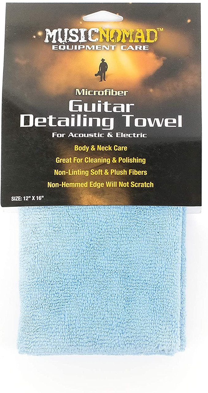 MusicNomad Edgeless Microfiber Guitar Detailing Towel MusicNomad Edgeless Microfiber Guitar Detailing Towel