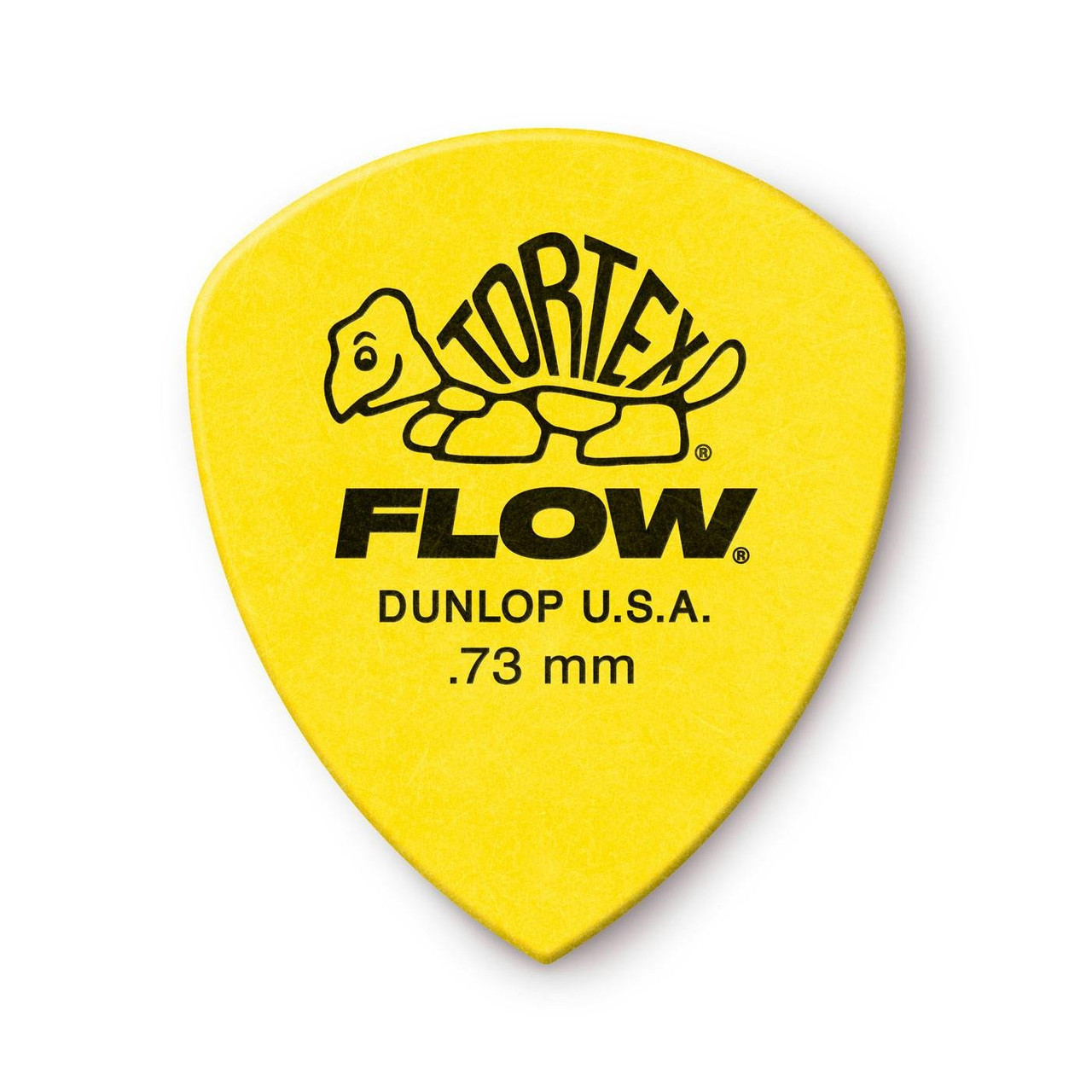 Dunlop Tortex Flow Std 0.73mm Picks - 12 Pack Dunlop Tortex Flow Std 0.73mm Picks - 12 Pack
