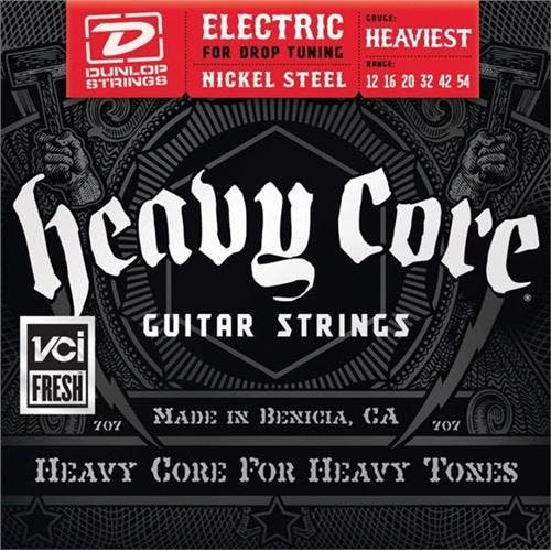 Dunlop Heavy Core HEAVIEST strings 12-54 Dunlop Heavy Core HEAVIEST strings 12-54