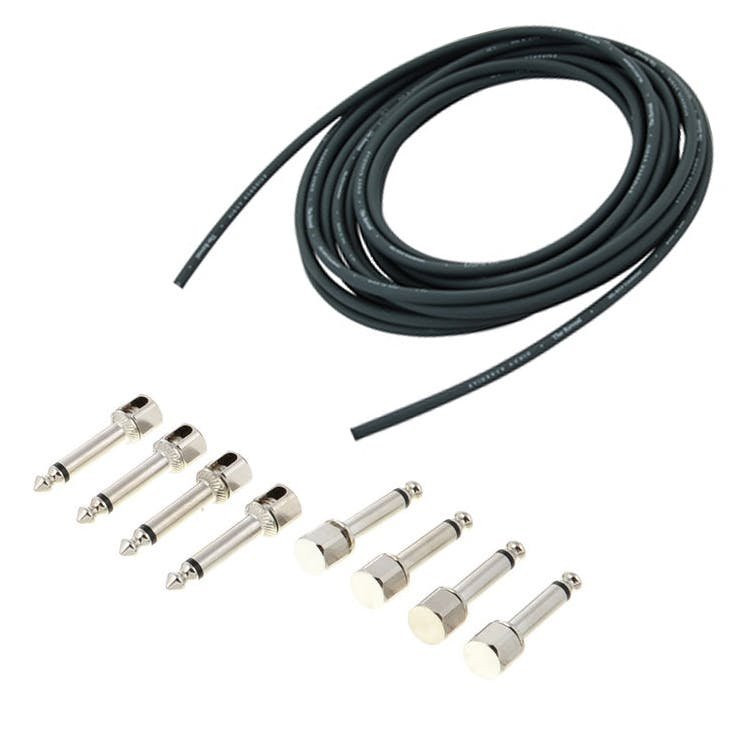 Evidence Audio SIS1-B Black Cable Kit for Guitar Pedals - Evidence Audio SIS1-B Black Cable Kit for Guitar Pedals -