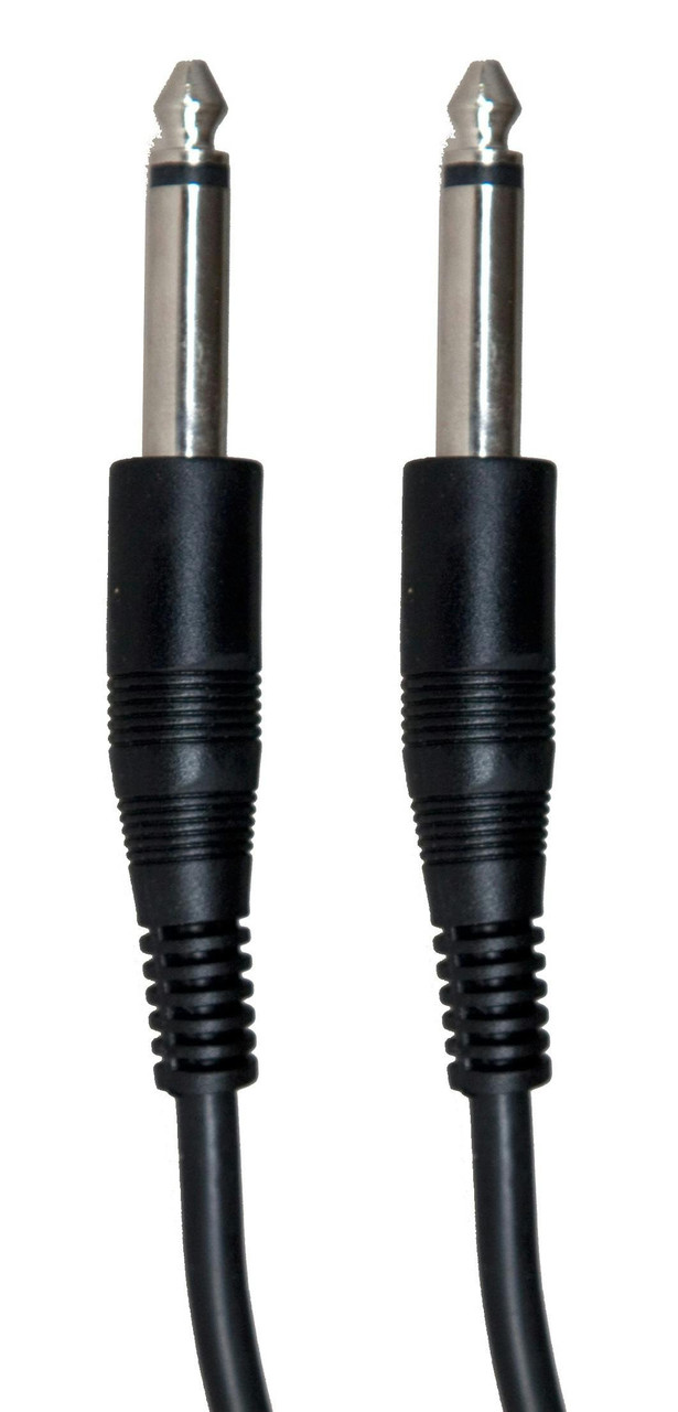 Andertons / Stagg 6.3mm Mono Jack to Jack Patch Lead 0.9m Andertons / Stagg 6.3mm Mono Jack to Jack Patch Lead 0.9m
